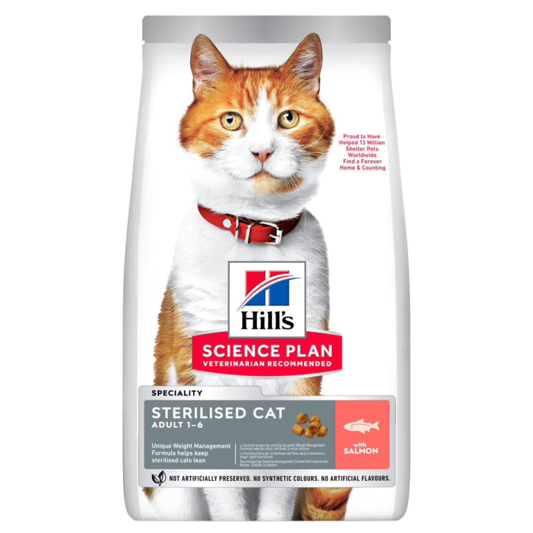 HILL'S SCIENCE PLAN STERILISED CAT ADULT CAT FOOD Hills