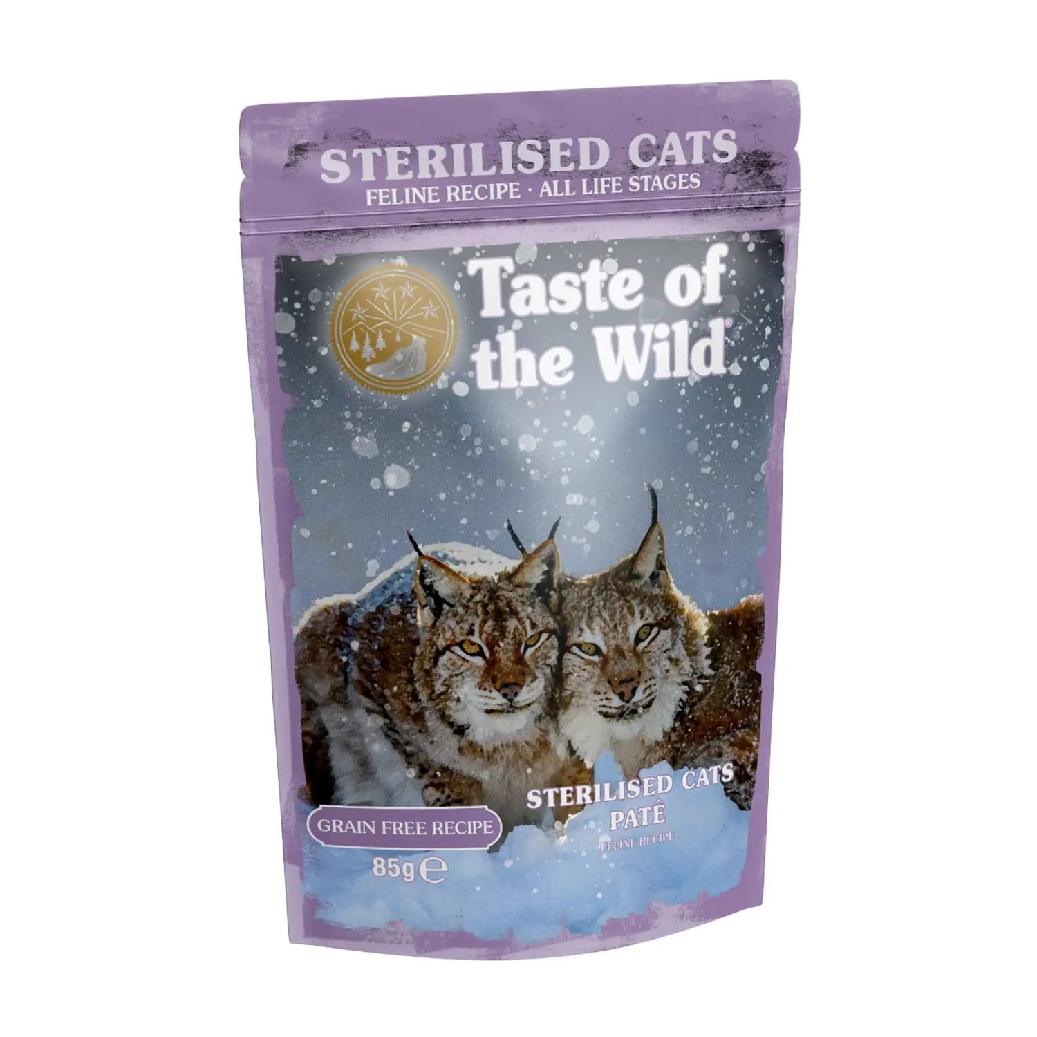 TASTE OF THE WILD STERILISED CAT PATE 85G TASTE OF THE WILD