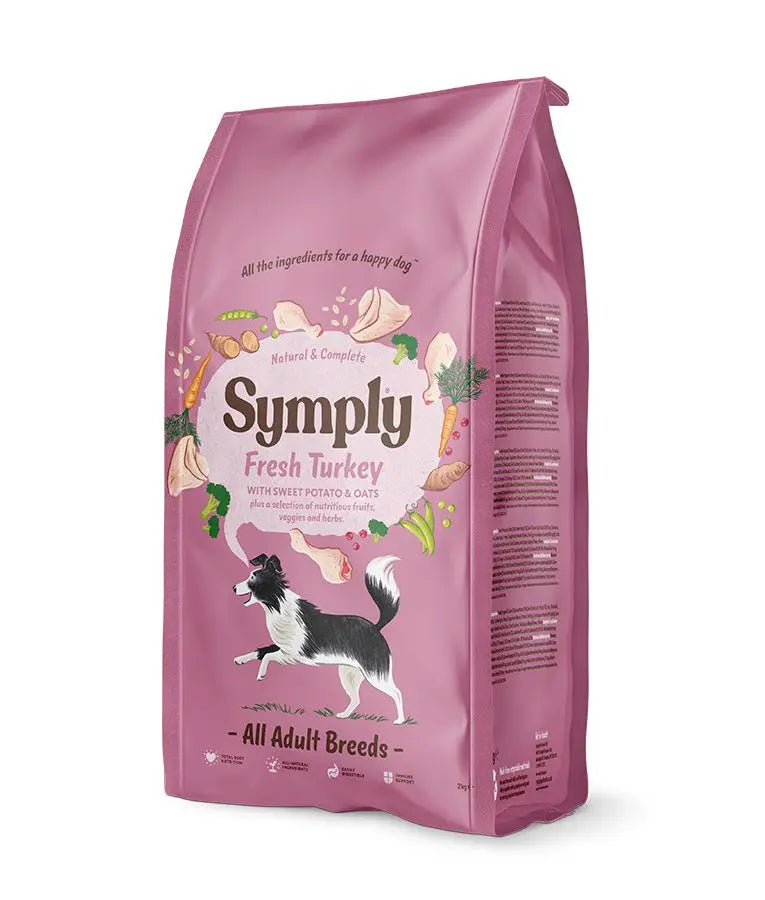 SYMPLY FRESH TURKEY ALL ADULT BREEDS DRY DOG FOOD SYMPLY