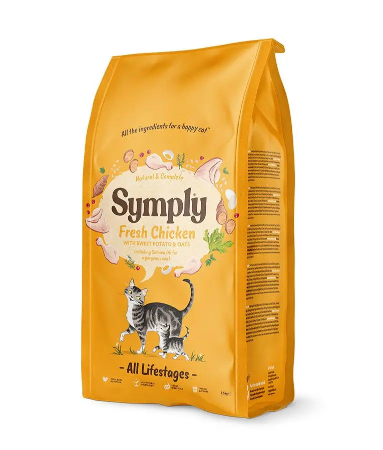 SYMPLY FRESH CHICKEN ALL LIFESTAGES DRY CAT FOOD SYMPLY