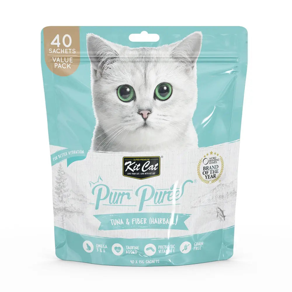KIT CAT PURR PUREE 40 SACHETS VALUE PACK KIT CAT