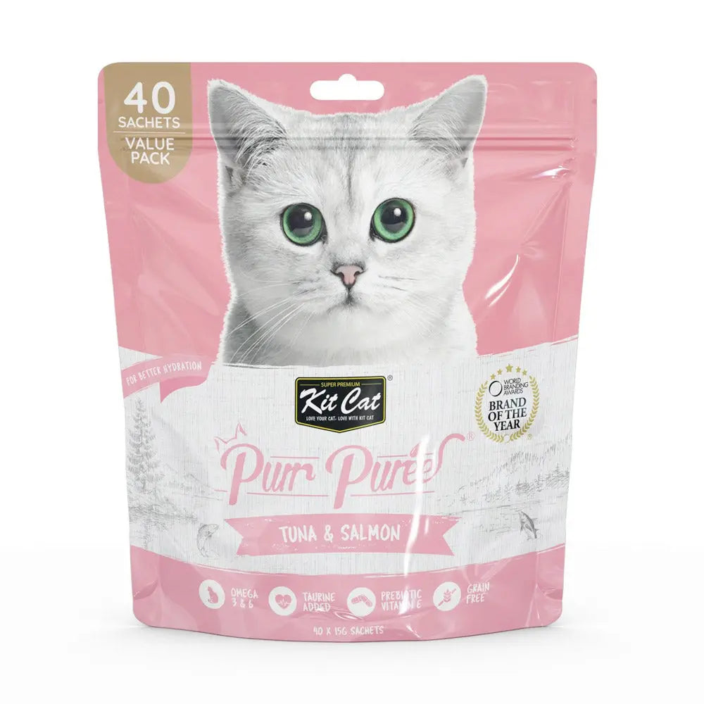 KIT CAT PURR PUREE 40 SACHETS VALUE PACK KIT CAT