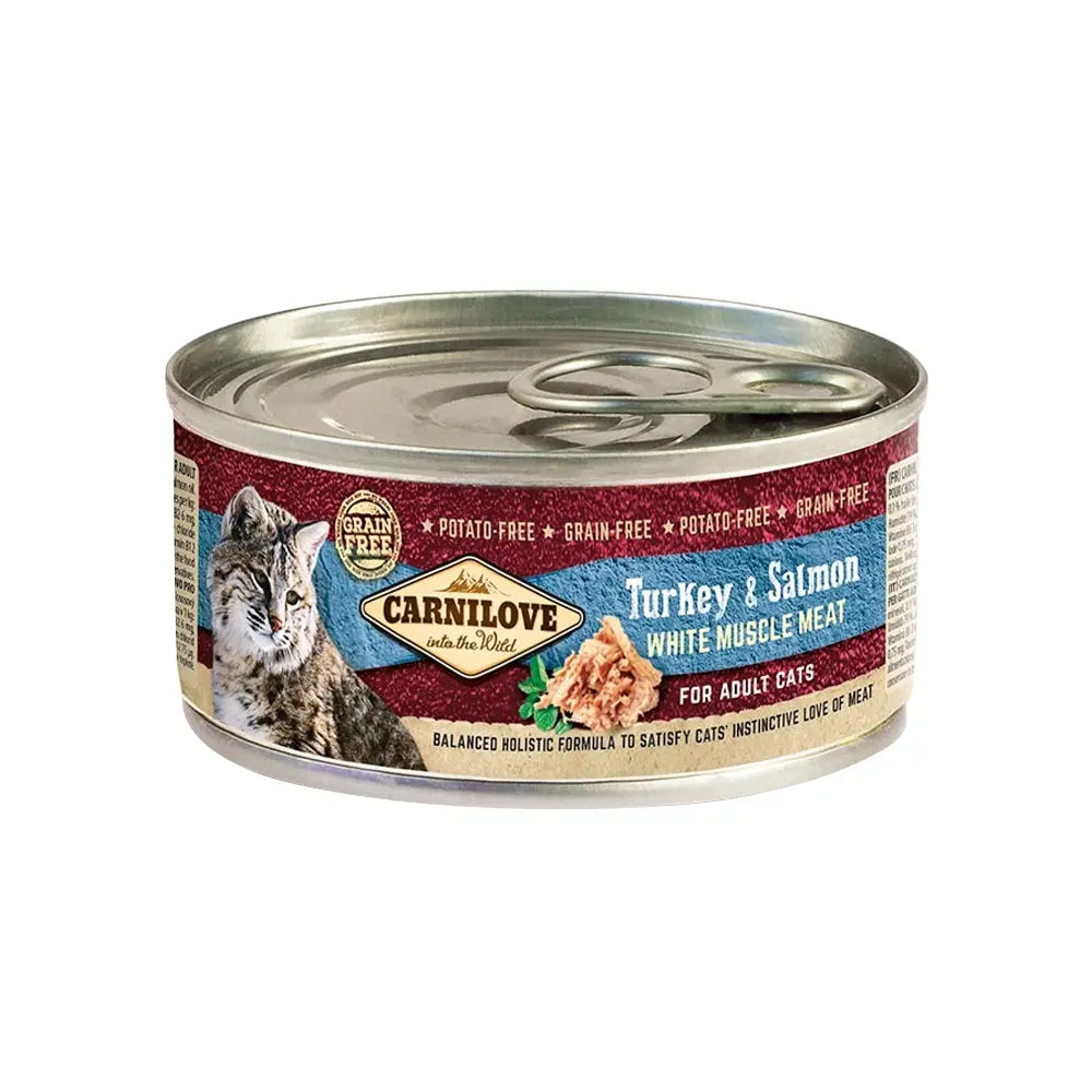CARNILOVE FOR ADULT CATS WET FOOD CANS 12X100G Carnilove