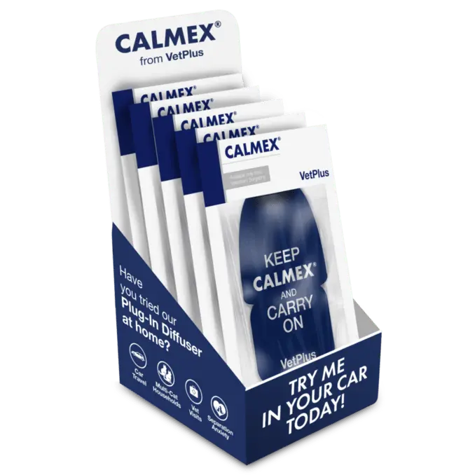 CALMEX DOG & CAT CALMING ON THE MOVE TRAVEL CAR FRESHENER VETPLUS