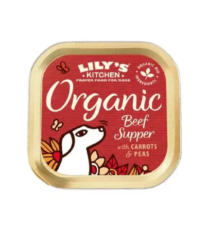 LILY'S KITCHEN ORGANIC SUPPER WET DOG FOOD 150G LILY'S KITCHEN