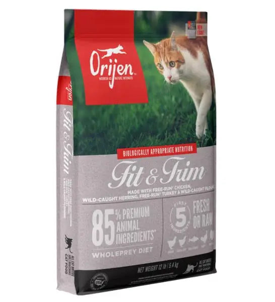 ORIJEN FIT & TRIM GRAIN-FREE DRY CAT FOOD 1.8KG ORIJEN