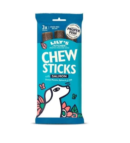 LILY'S KITCHEN DOG CHEW STICKS DOG TREATS 120G LILY'S KITCHEN