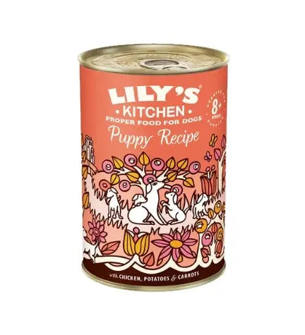 LILY'S KITCHEN CHICKEN RECIPE PUPPY FOOD 400G LILY'S KITCHEN