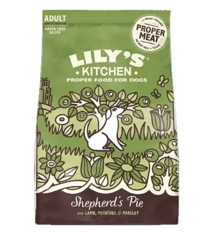 LILY'S KITCHEN ADULT SHEPHERD'S PIE WITH LAMB POTATOES & PARSLEY ADULT DRY DOG FOOD LILY'S KITCHEN