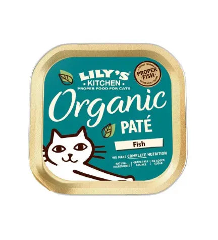 LILY'S KITCHEN ORGANIC PATE WET CAT FOOD 85G LILY'S KITCHEN