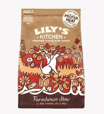 LILY'S KITCHEN ANCIENT GRAINS BEEF DRY DOG FOOD 7KG LILY'S KITCHEN
