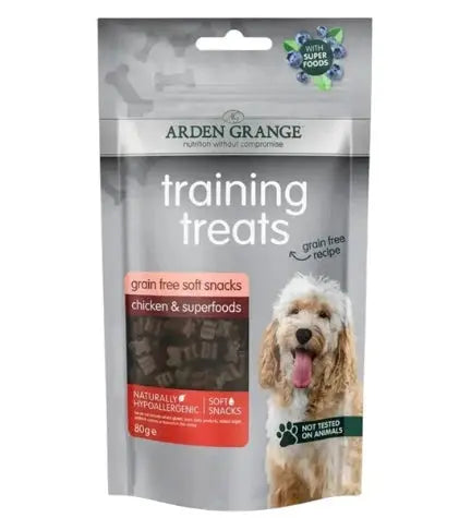 ARDEN GRANGE GRAIN FREE SUPERFOODS DOG TREATS 80G ARDEN GRANGE