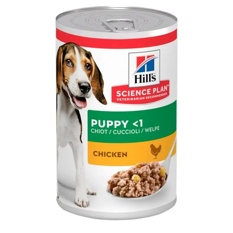 HILL'S SCIENCE PLAN PUPPY WET FOOD WITH CHICKEN 370G Hills