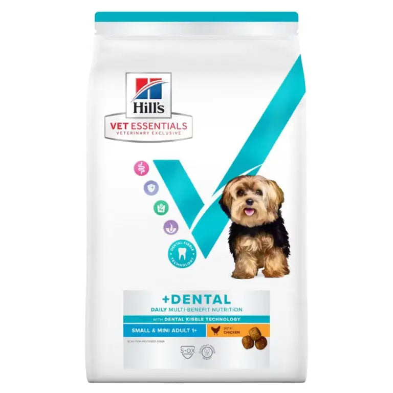 HILL'S VET ESSENTIALS MULTI BENEFIT ADULT 1+ SMALL & MINI DENTAL DOG FOOD Hills