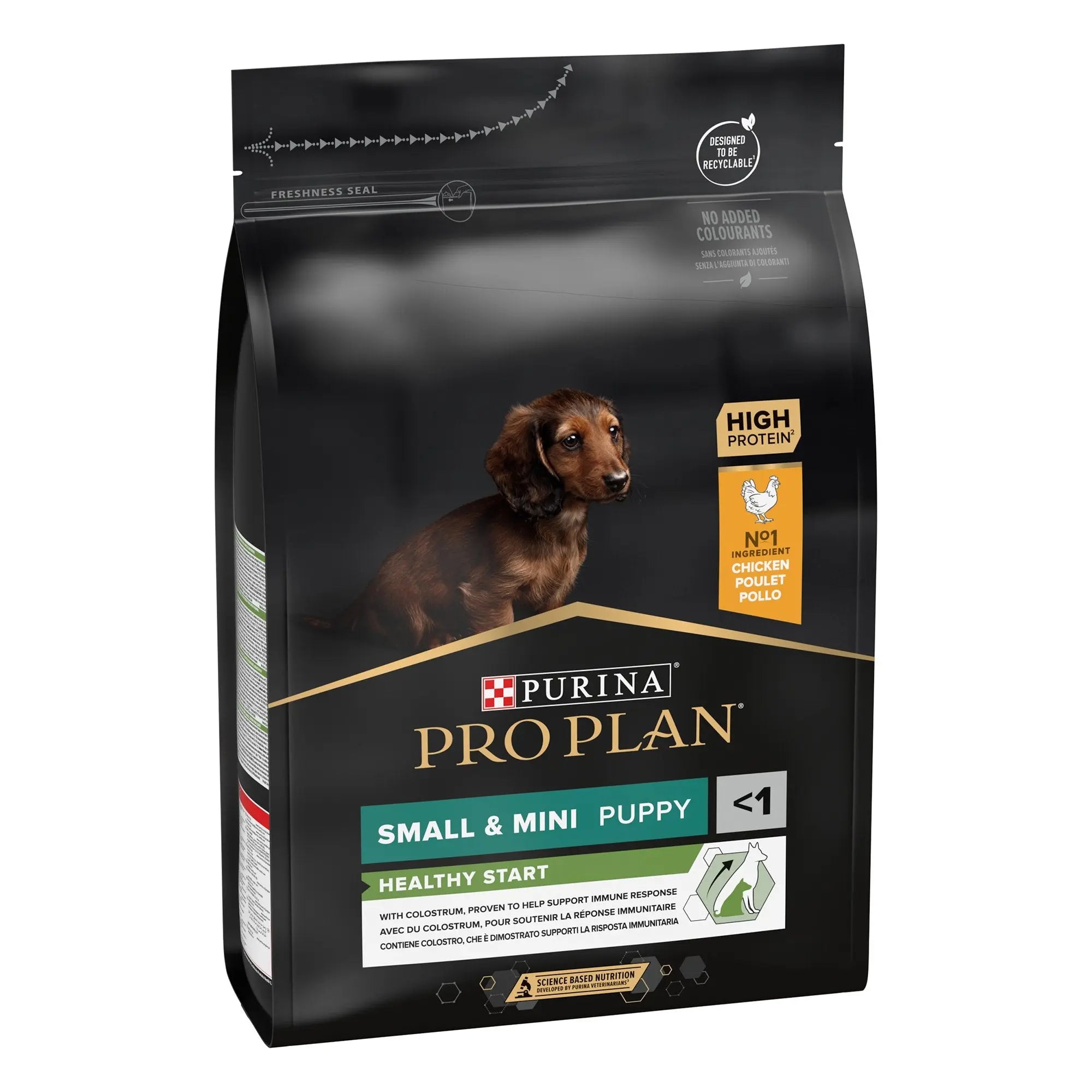 PURINA® PRO PLAN® SMALL & MINI PUPPY HEALTHY START WITH CHICKEN DRY DOG FOOD 3KG Purina Pro Plan