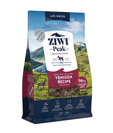 ZIWI PEAK AIR-DRIED VENISON RECIPE DRY DOG FOOD ZIWI PEAK