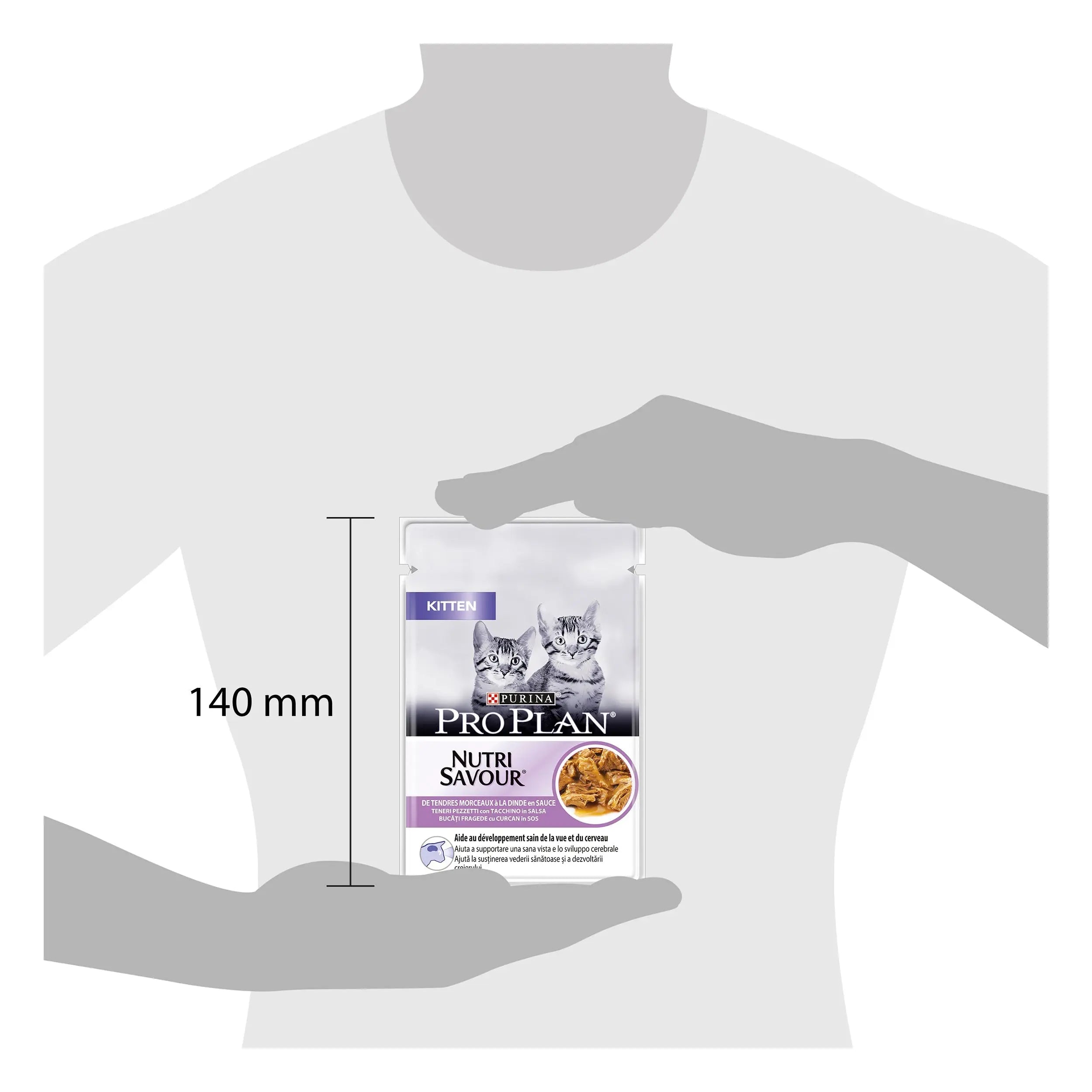 PRO PLAN JUNIOR (Kitten) Cat GiG Turkey 85g XE PetFit.ae