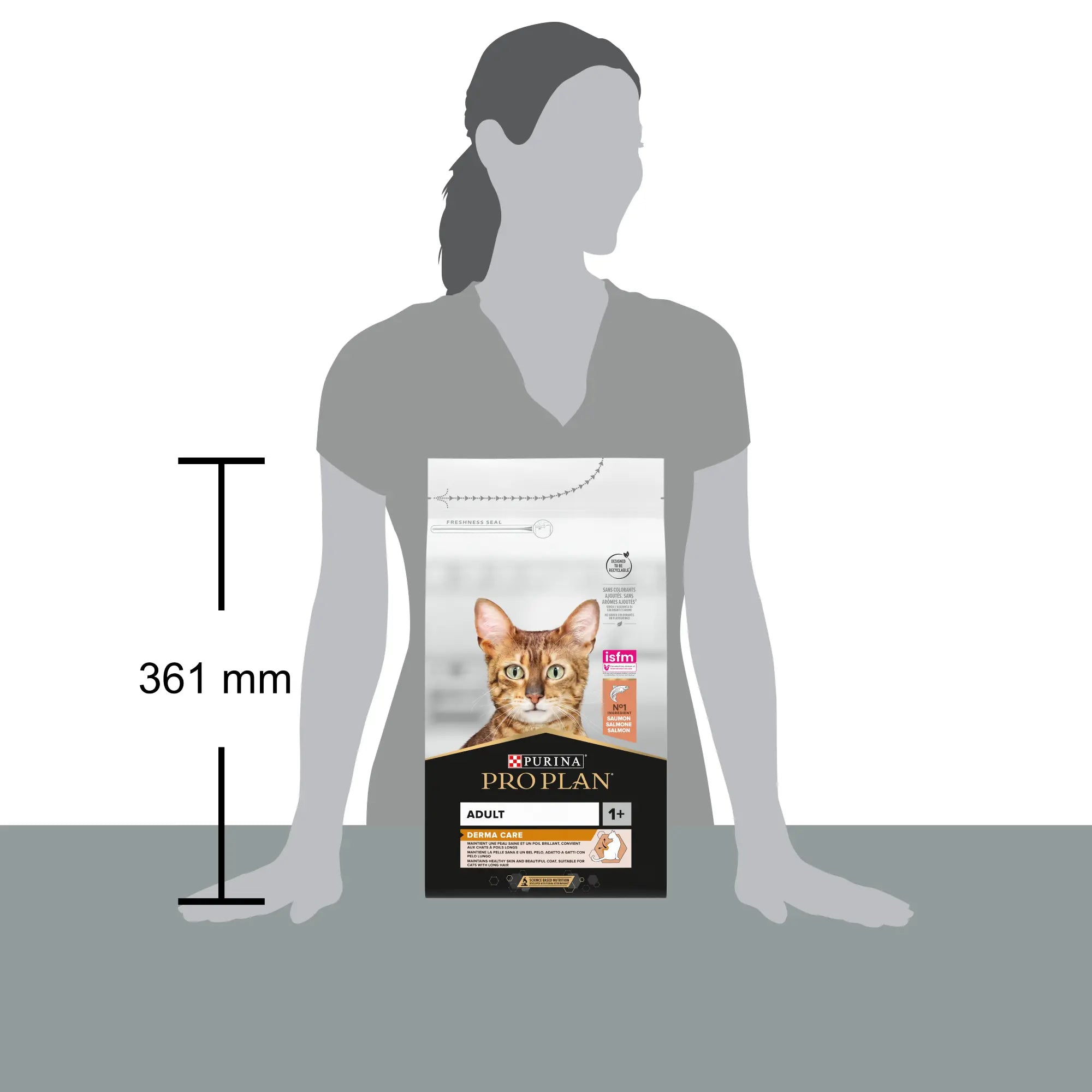 PURINA PRO PLAN DERMA CARE DRY CAT SALMON, 1.5 KG PetFit.ae
