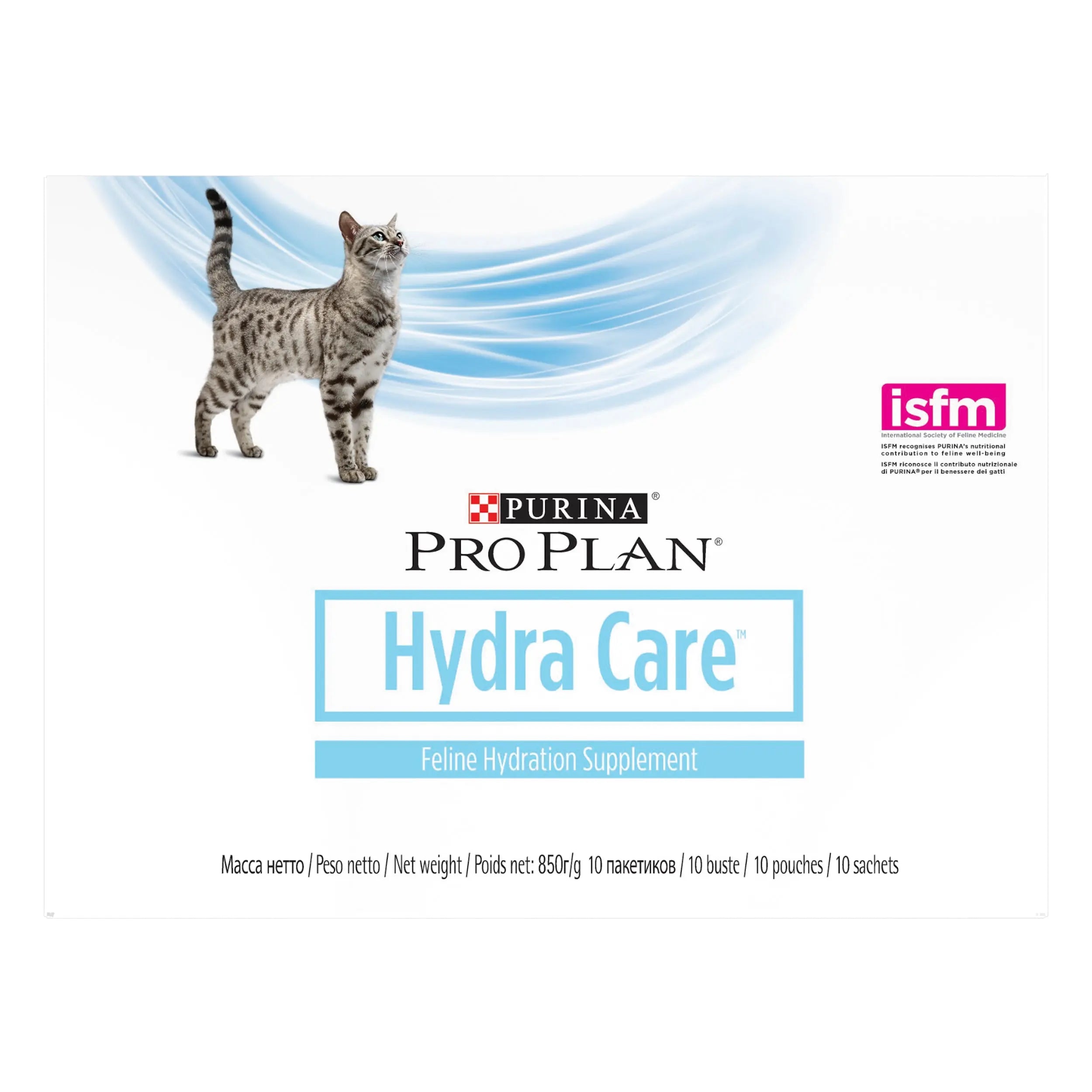 PURINA PRO PLAN HYDRA CARE FELINE WET CAT FOOD (10×85g) Purina Pro Plan Veterinary Diets