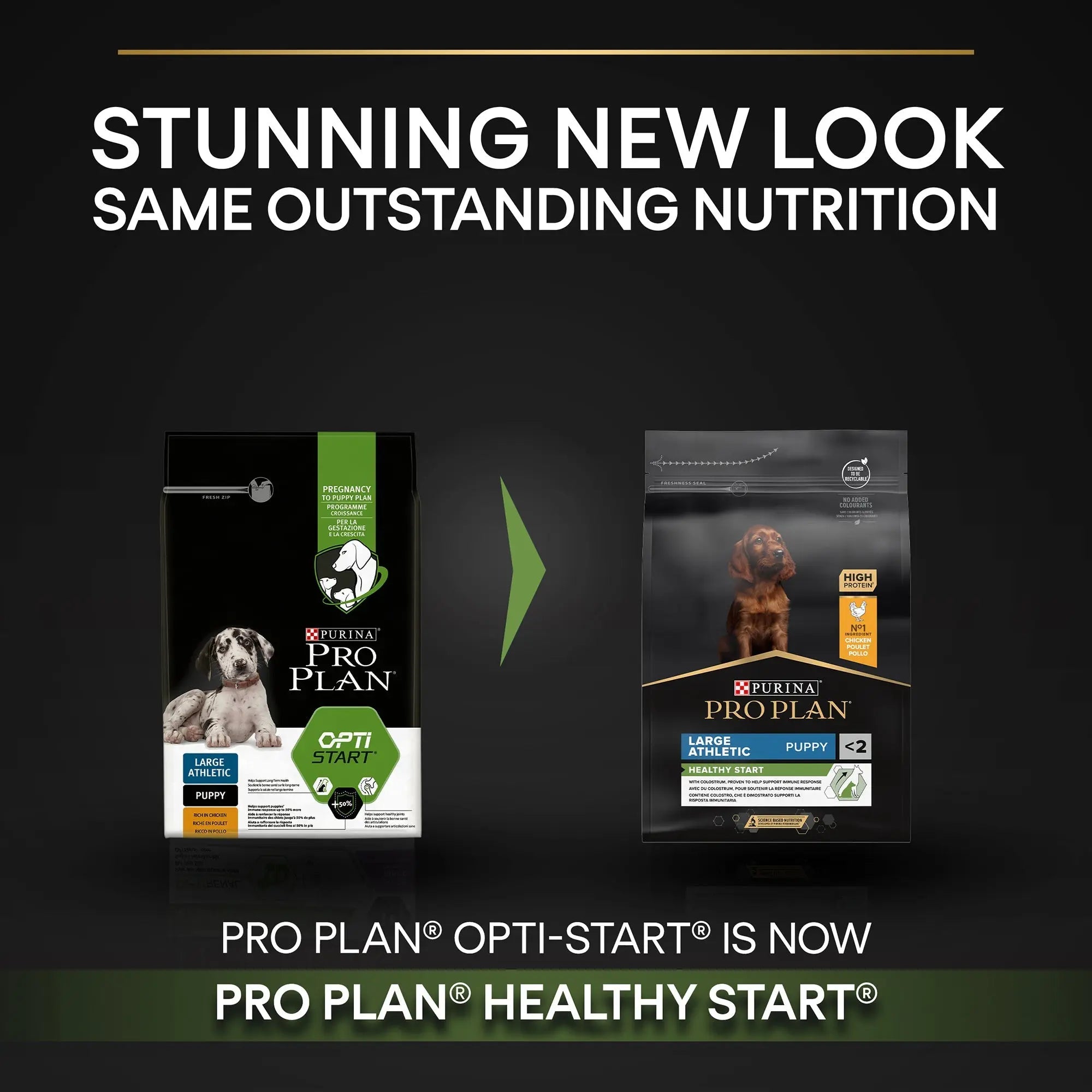 PURINA® PRO PLAN® LARGE PUPPY ATHLETIC WITH OPTISTART® DRY DOG FOOD RICH IN CHICKEN PetFit.ae